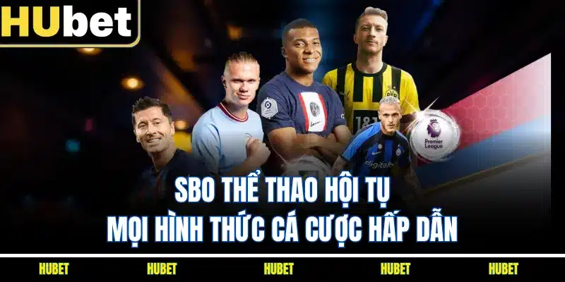 SBO thể thao hội tụ mọi hình thức cá cược hấp dẫn